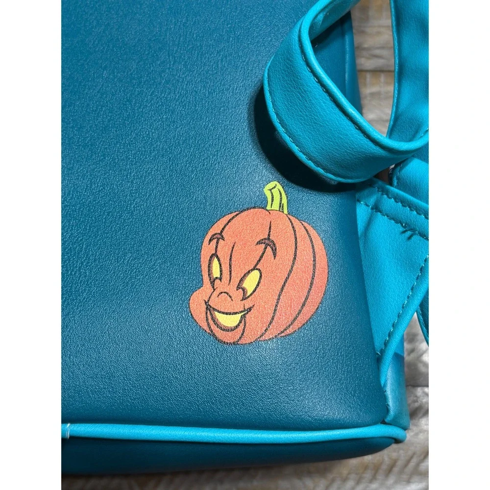 Loungefly Casper the Friendly Ghost Mini Backpack OS Blue NWT Halloween Pumpkin